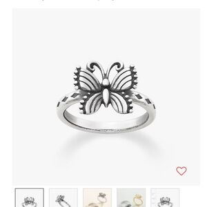 James Avery Butterfly Ring